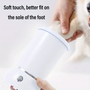 Limpador Automático de Pata de Cachorro e Gato de Silicone Fácil Usar Recarregável USB Portátil-Z2