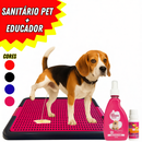 Sanitário Canino Grande Banheiro Pet Educador Xixi Sim Tapete Higiênico Cachorro